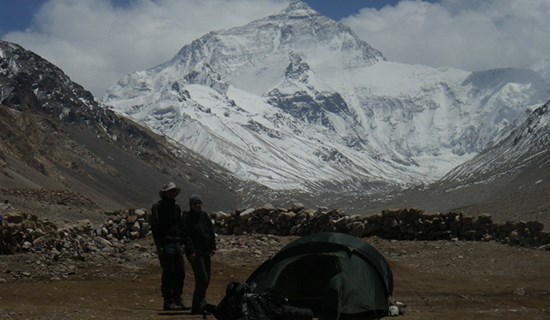 Tibet Trekking from Old Tingri to Everest